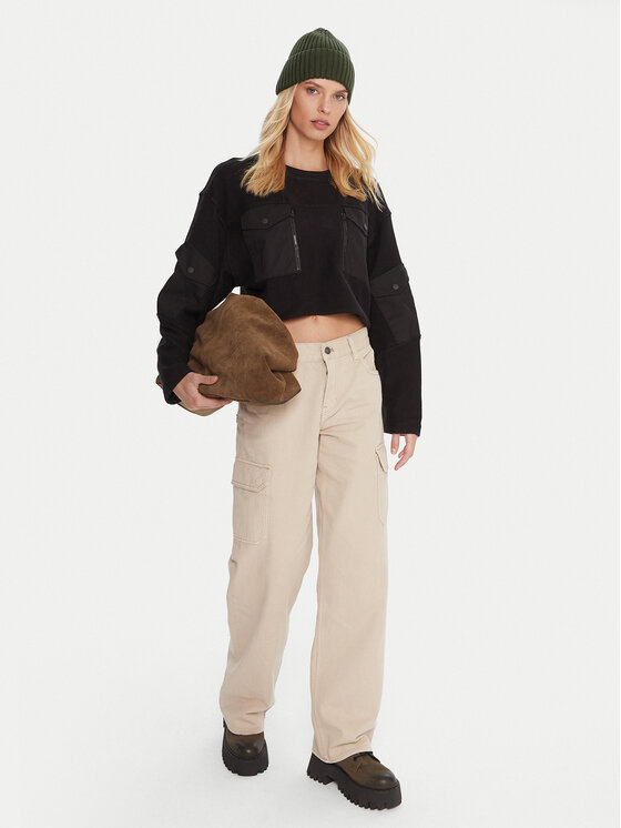 G-Star Raw G-Star Raw Mikina Multi Pkt D27168-E312 Černá Relaxed Fit
