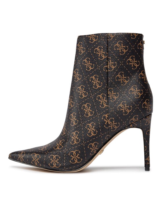 Guess Guess Botki Richer6 FL8RI6 FAL10 Brązowy