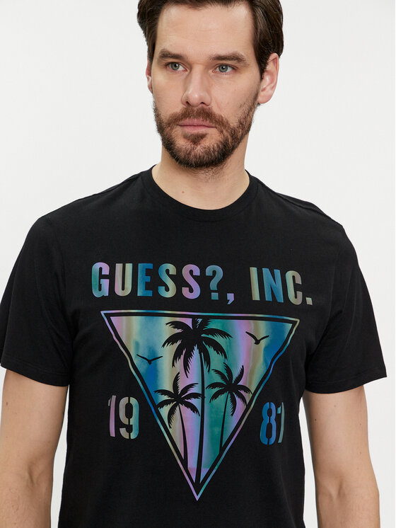 Guess T-shirt W4RI25 K9RM1 Grigio Regular Fit
