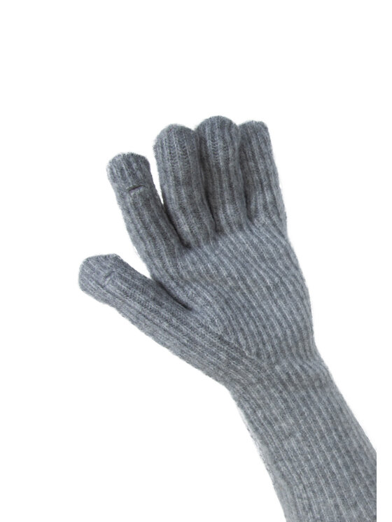 ALLORA BE UNIQUE ALLORA BE UNIQUE Guanti Z DZIANINY Grigio