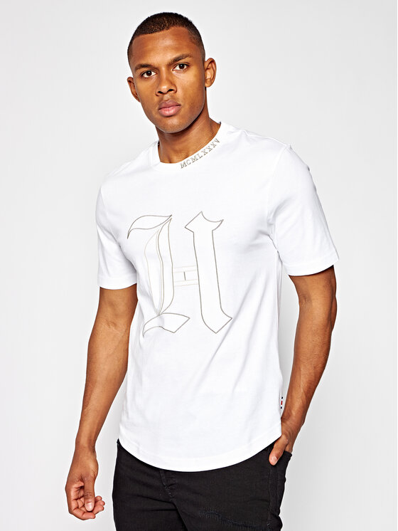 Tommy Hilfiger Tommy Hilfiger Тишърт LEWIS HAMILTON MW0MW13721 Бял Loose Fit