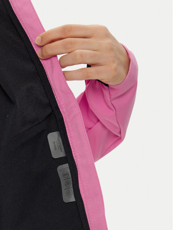 4F 4F Kurtka softshell 4FWAW24TSOFF285 Różowy Regular Fit