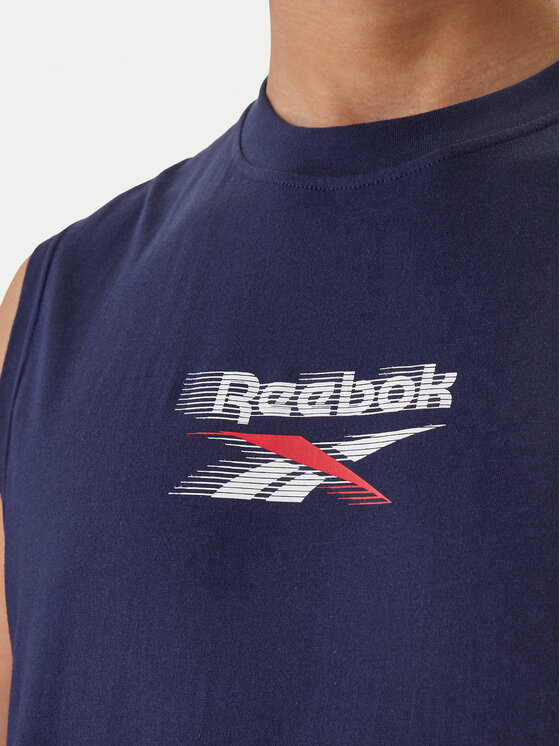 Reebok Reebok Мъжки топ Bradshaw RK25560CCM Тъмносин Regular Fit