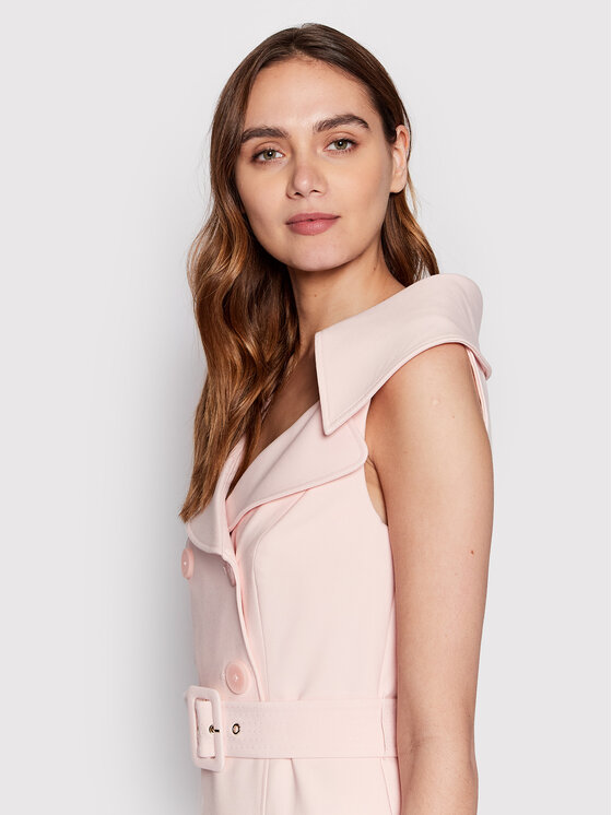 Marciano Guess Kleid für den Alltag 2GGK29 8502Z Rosa Slim Fit 