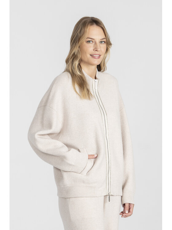 Deni Cler Milano Deni Cler Milano Bluza T-DC-W454-E5-90-12-1 Écru Loose Fit