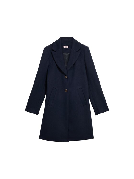 Oltre Oltre Płaszcz zimowy 8723R001290N034 Niebieski Regular Fit