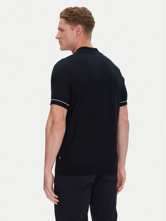 BOSS BOSS Polo H-Jianluca 50537654 Granatowy Regular Fit