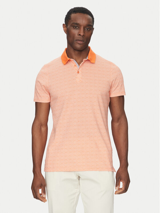 INDICODE INDICODE Polo särk Mauricus 41-046 Roosa Regular Fit