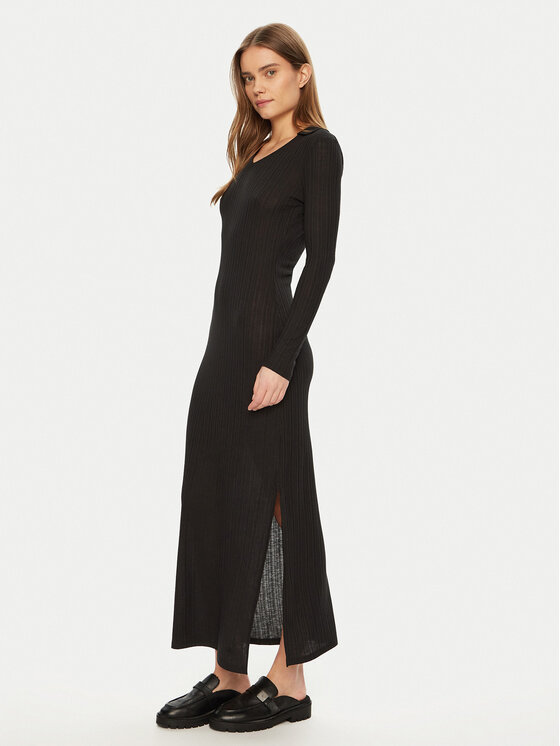 Calvin Klein Jeans Calvin Klein Jeans Rochie tricotată J20J224837 Negru Slim Fit