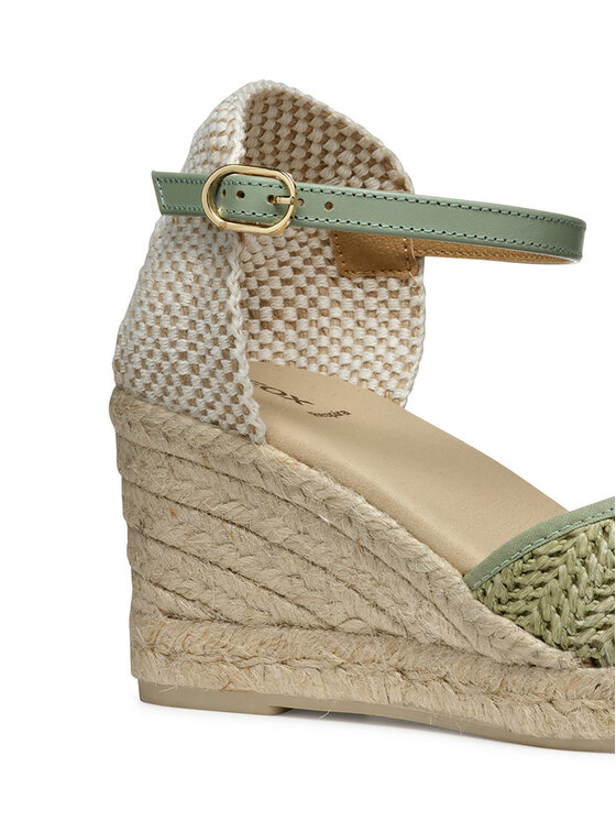 Geox Geox Espadrillas Gelsa Low D55NGE 02MLM C3002 Verde