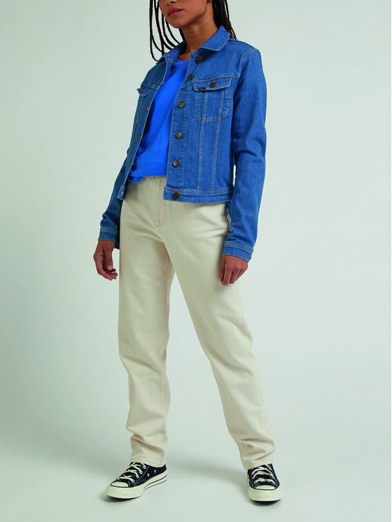 Lee Lee Jeans jakna Rider L54MGWB01 112330459 Modra Regular Fit