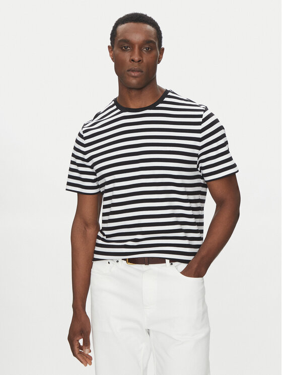 Michael Kors Męski T-Shirt, rozmiar M, Czarny, CS55FL1HG2