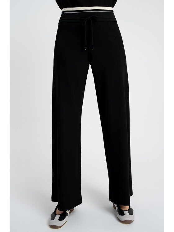CLICK CLICK Παντελόνι υφασμάτινο 30-329 Μαύρο Loose Fit