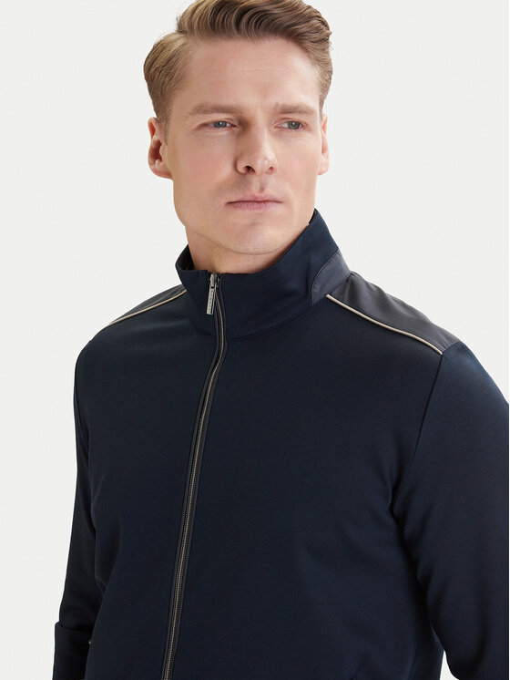 Bugatti Bugatti Felpa 8750-15123E Blu scuro Regular Fit