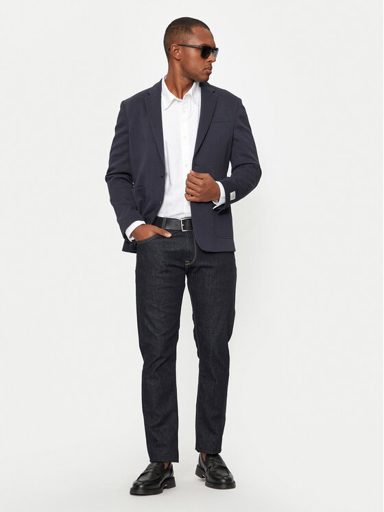 Calvin Klein Calvin Klein Піджак K10K112971 Cиній Slim Fit