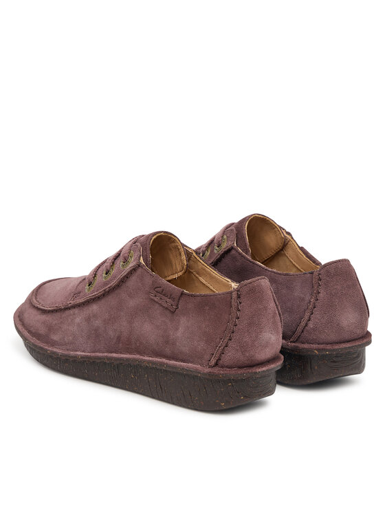 Clarks Clarks Nizki čevlji Funny Dream 26329385 Vijolična