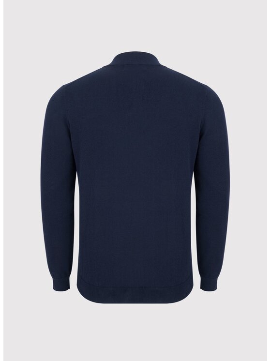 Pako Lorente Pako Lorente Sweter P25SF-2X-004 Granatowy Classic Fit