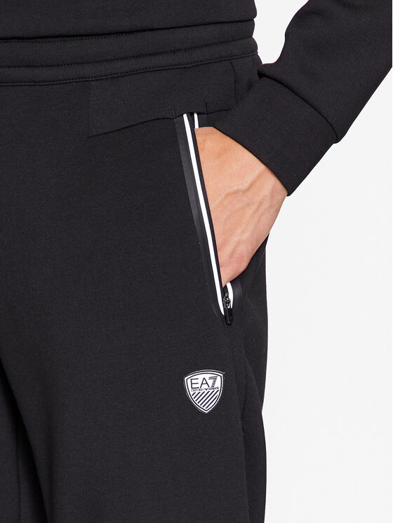 EA7 Emporio Armani EA7 Emporio Armani Jogginghose 8NPP63 PJ4EZ 1200 Schwarz Regular Fit