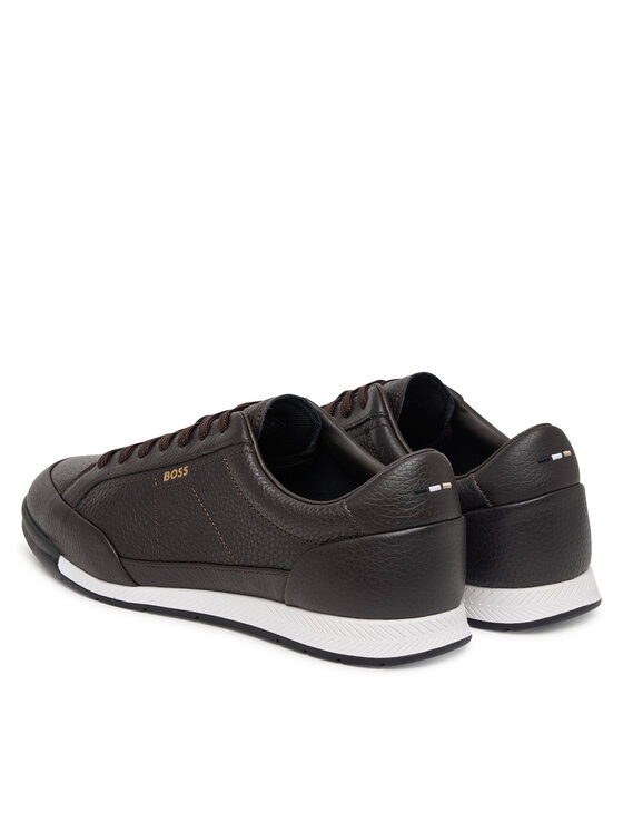 BOSS BOSS Sneakersy Nitan 50574126 Brązowy ciemny