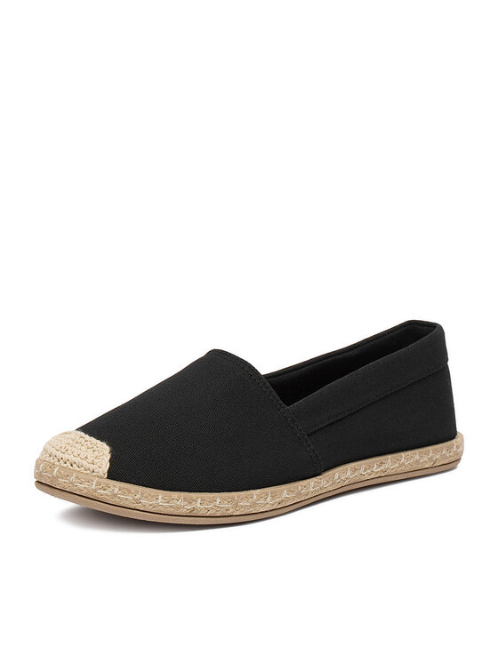 JENNY JENNY Espadrilky CEO-WSK1609-20 Čierna