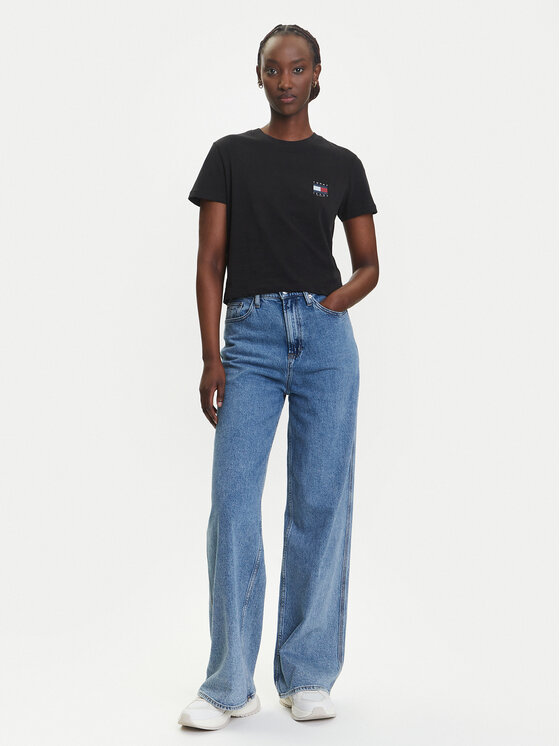 Tommy Jeans Tommy Jeans T-särk Flag DW0DW21423 Must Regular Fit