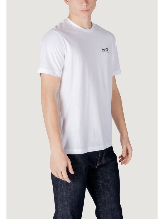 EA7 Emporio Armani EA7 Emporio Armani T-Shirt 7M000567 AF10375 Biały Casual Fit