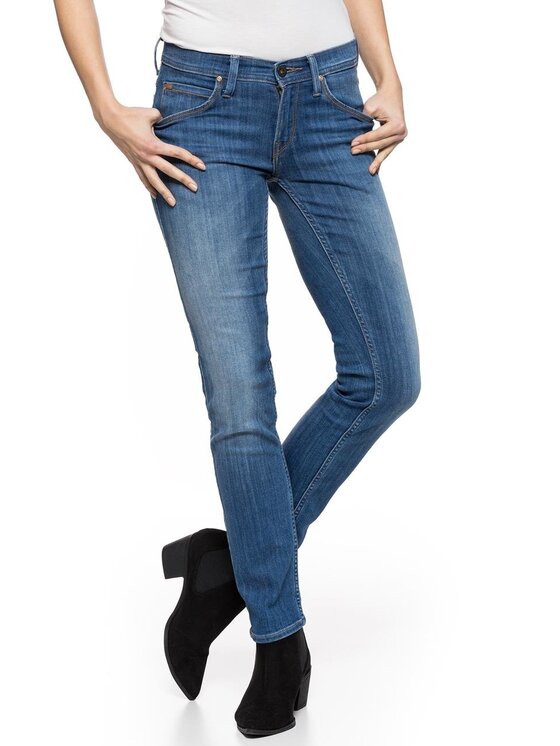 Lee Lee Jeansy Lee Jade Niebieski Slim Fit