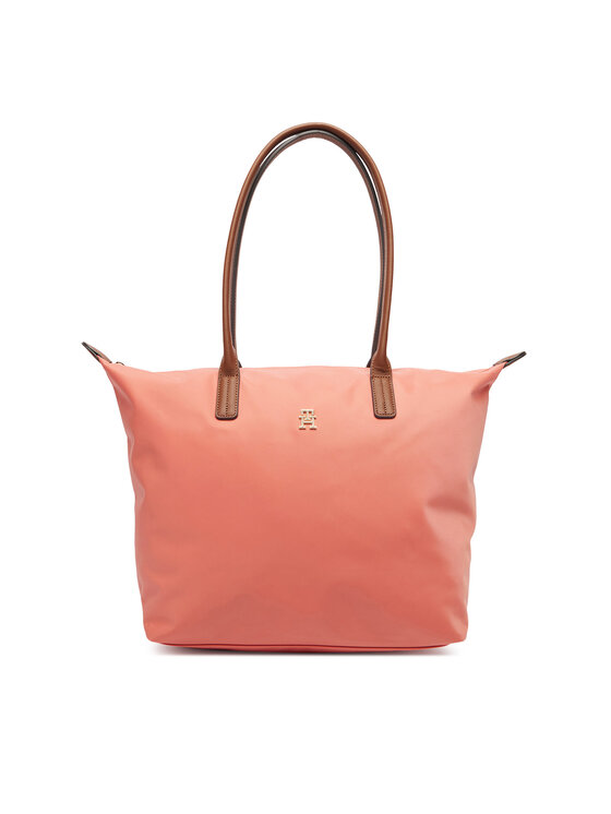 Tommy Hilfiger Tommy Hilfiger Táska Popette Tote AW0AW17711 Koral