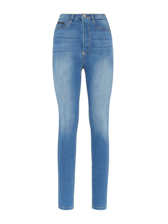 PHILIPP PLEIN PHILIPP PLEIN Jeansy 4631 Niebieski jasny Slim Fit