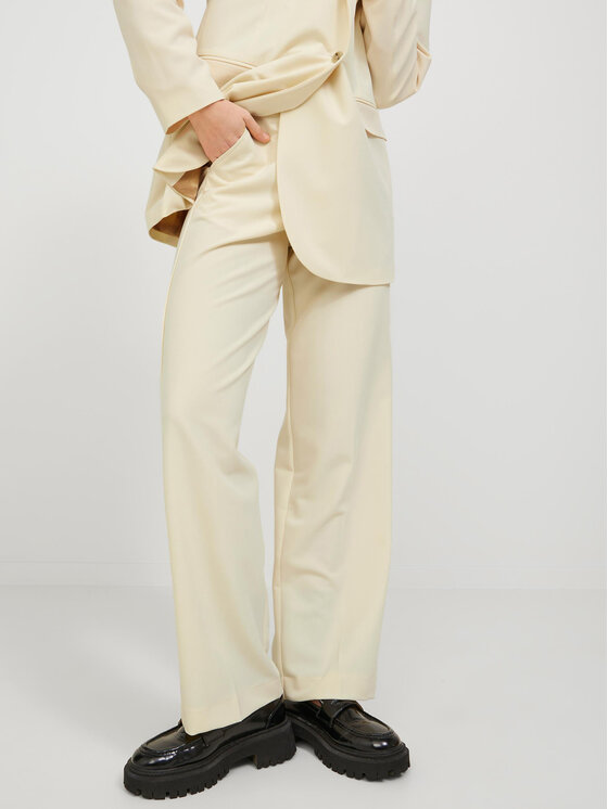 JJXX JJXX Штани з тканини Mary 12200674 Écru Regular Fit