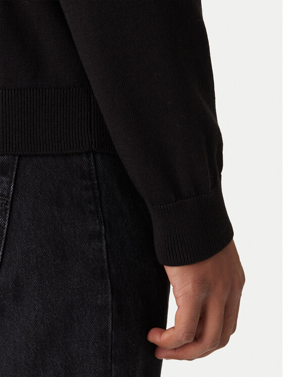 Jack & Jones Jack & Jones Svetr Holiday 12287994 Černá Relaxed Fit
