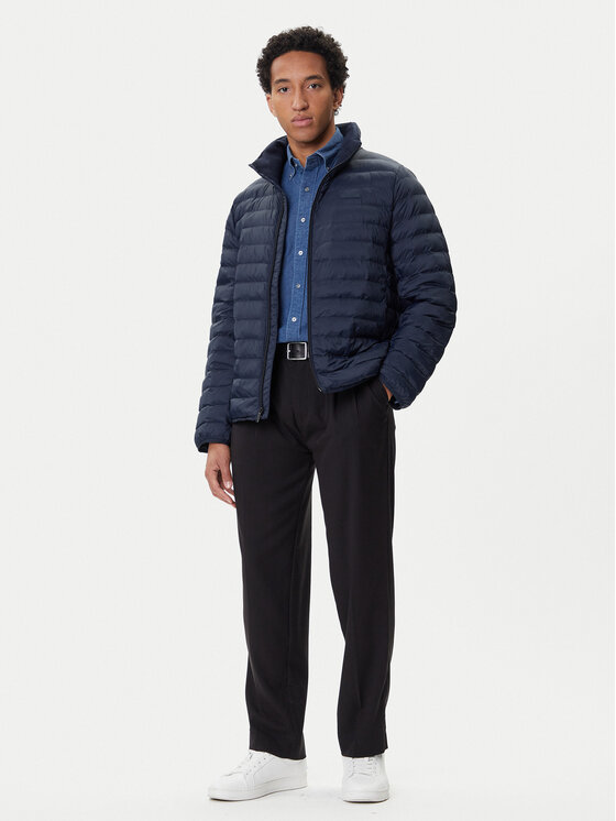 Calvin Klein Calvin Klein Kurtka przejściowa LV04LC506G Granatowy Regular Fit