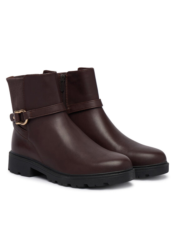 Clarks Clarks Ботильйони Code L Bay 26327158 Темно-коричневий