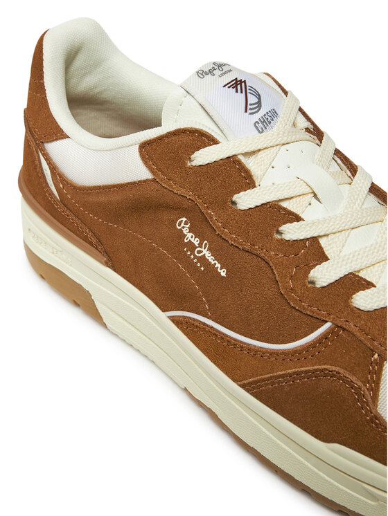 Pepe Jeans Pepe Jeans Sneakersy Chester Air M PMS00033 Brązowy