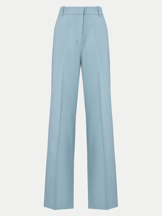 Calvin Klein Calvin Klein Palazzo bikses K20K207836 Gaiši zils Wide Leg