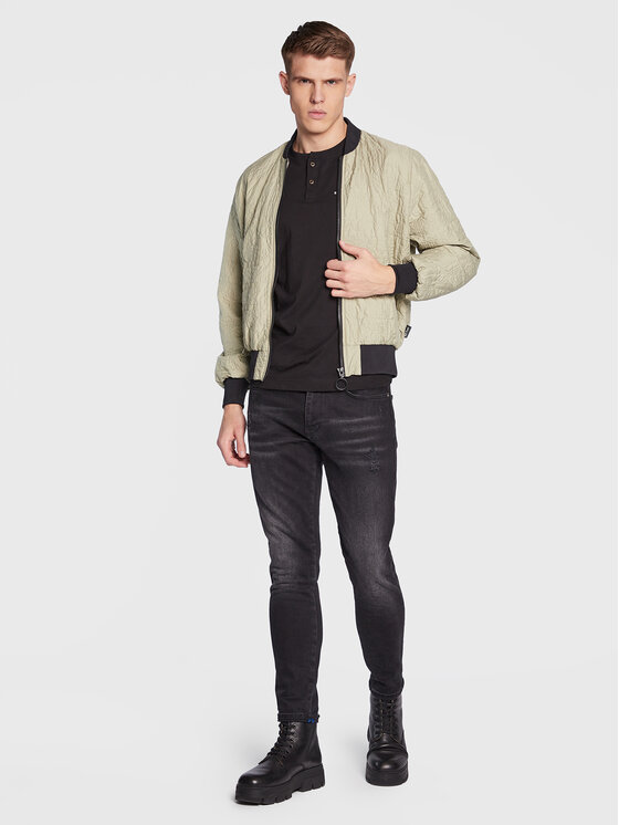 Ice Play Ice Play Bomberjacke 23E U1M0 J021 6408 5753 Grün Regular Fit