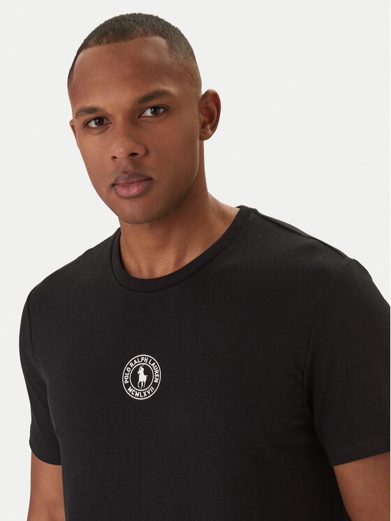 Polo Ralph Lauren Polo Ralph Lauren Póló 714P01951001 Fekete Slim Fit