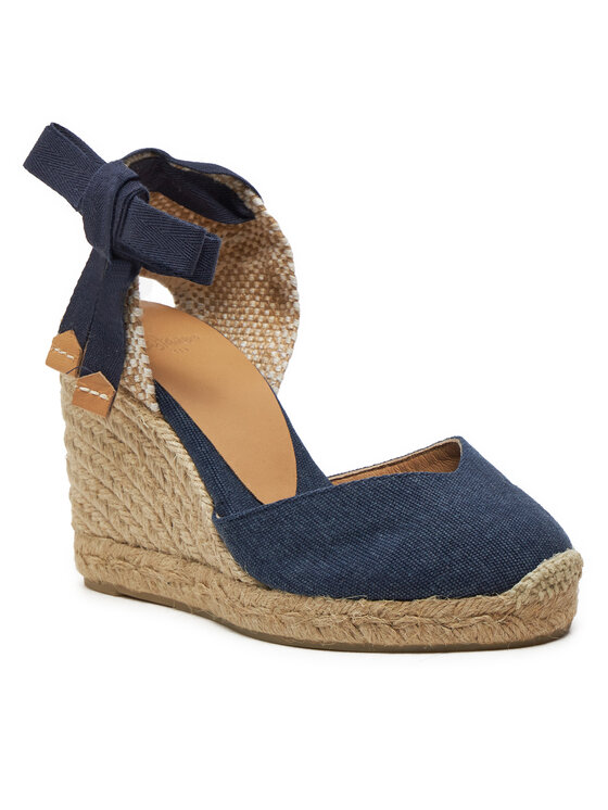 Castañer Castañer Espadryle Chiara/8/002 021669 Niebieski