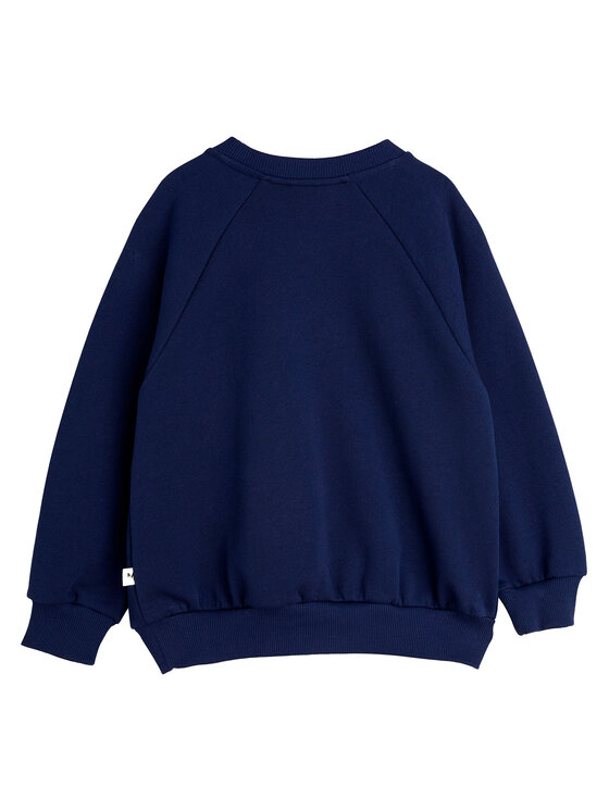 MINI RODINI MINI RODINI Pulóver Bow 2512012960 Sötétkék Regular Fit