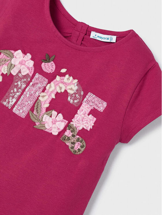 Mayoral Mayoral T-Shirt 3065 Bordowy