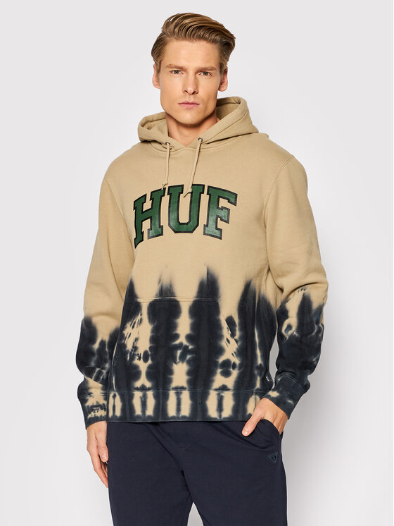 HUF HUF Pluus Hartford Tiedye PF00426 Beež Regular Fit