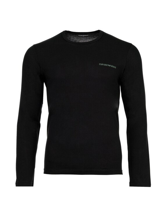 Emporio Armani Underwear Emporio Armani Underwear Longsleeve EM000382 AF25022 UC001 Czarny Slim Fit