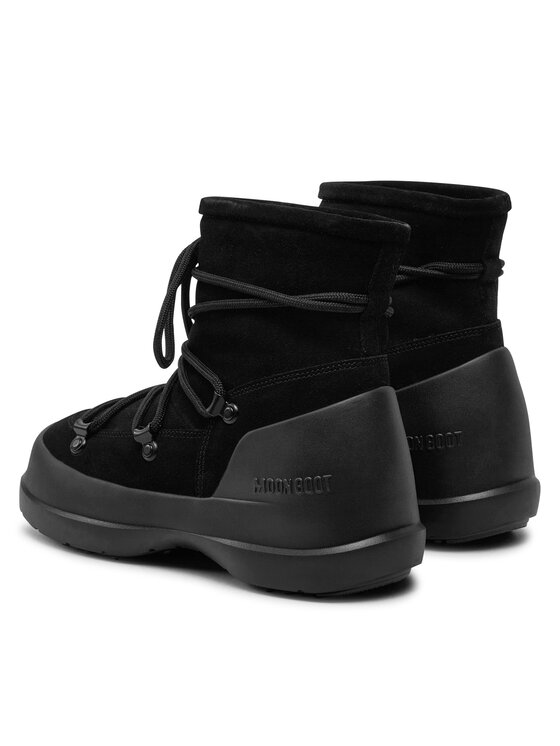 Moon Boot Moon Boot Sněhule Luna Boot Suede 80D2480030 Černá