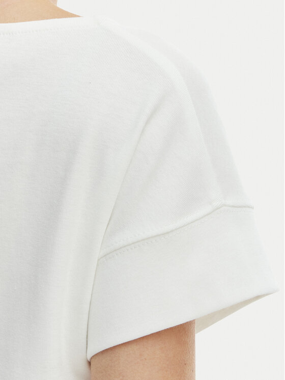 Tommy Hilfiger Tommy Hilfiger T-särk WW0WW49723 Ekrüüvärv Loose Fit