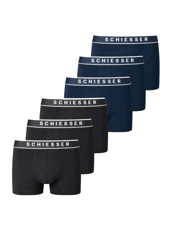 SCHIESSER SCHIESSER Bokserki 27294 Czarny
