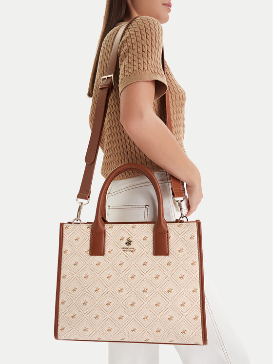 Beverly Hills Polo Club Beverly Hills Polo Club Handtasche CEO-BHPC-S-004-07 Écru