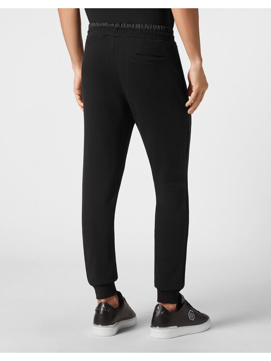 PHILIPP PLEIN PHILIPP PLEIN Spodnie dresowe 8825 Czarny Jogger Fit