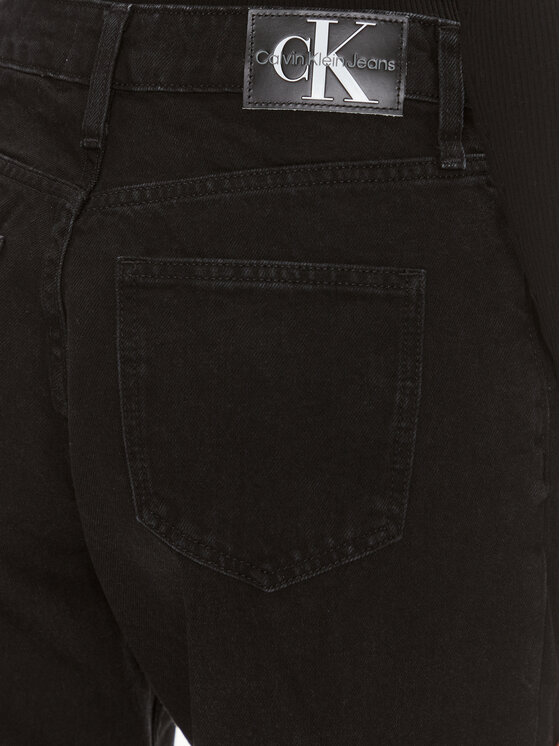 Calvin Klein Jeans Calvin Klein Jeans Jeans hlače 90's J20J222865 Črna Straight Fit