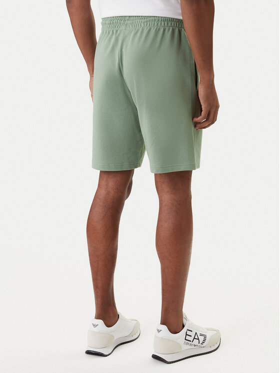 EA7 Emporio Armani EA7 Emporio Armani Športne kratke hlače 7M001315 AF13512 Zelena Regular Fit