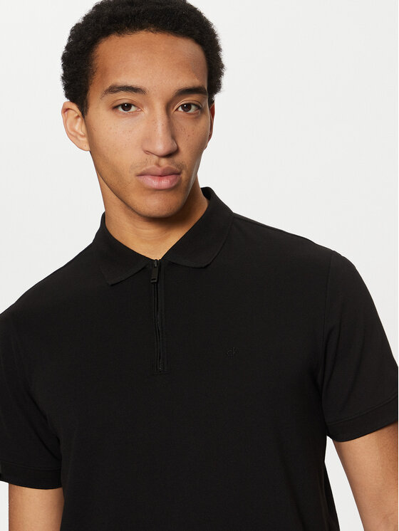 Calvin Klein Calvin Klein Polo särk K10K114128 Must Regular Fit